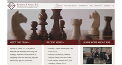 Desktop Screenshot of kandslegal.com